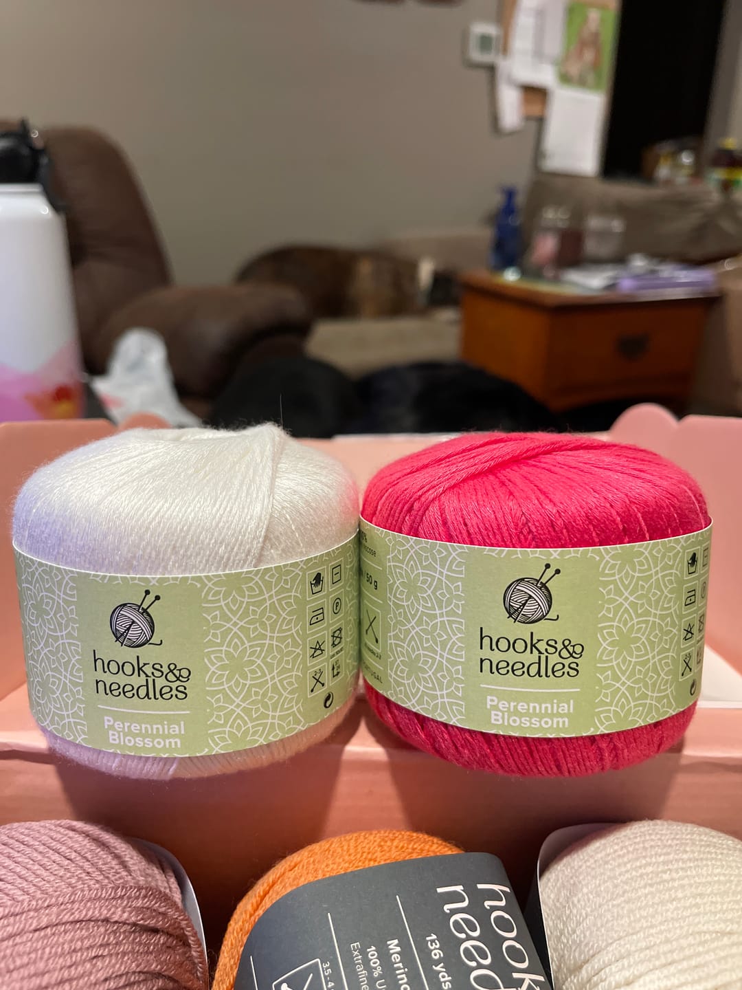 Customer photo review of Extra 2 Mystery Balls of Yarn