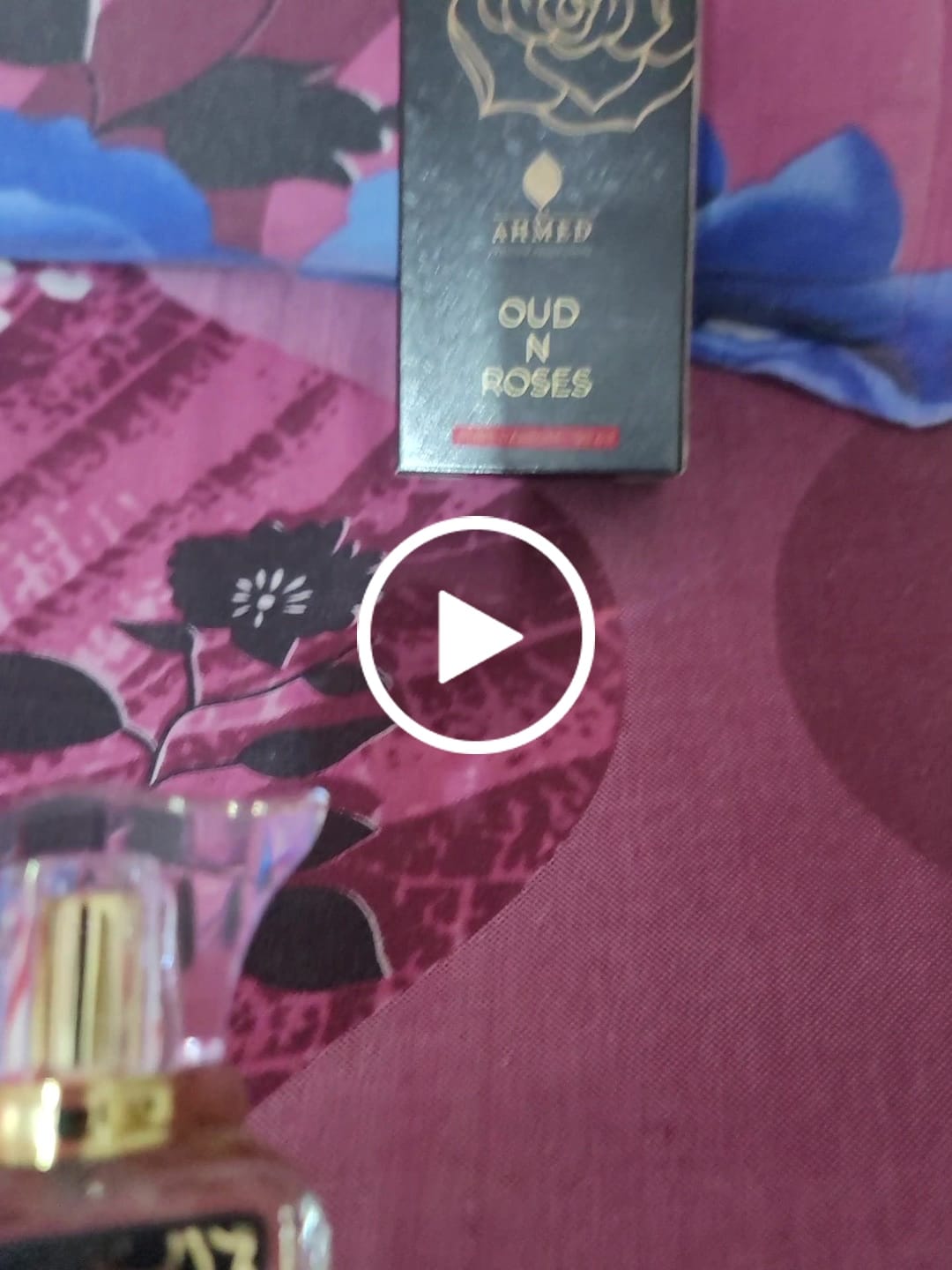 Customer video review of OUD & ROSES EDP BY AL AHMED EAU DE PARFUM 50ML FOR MEN & WOMEN EDP LONG LASTING