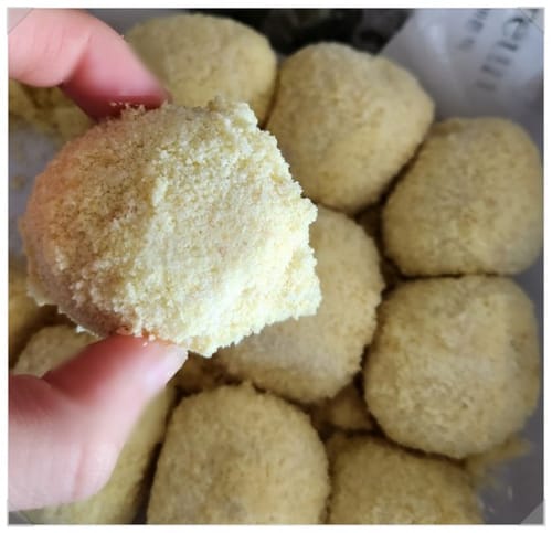 Customer photo review of 너무 맛있는 카스테라 찹쌀떡 850g Castella Glutinous Rice Cake