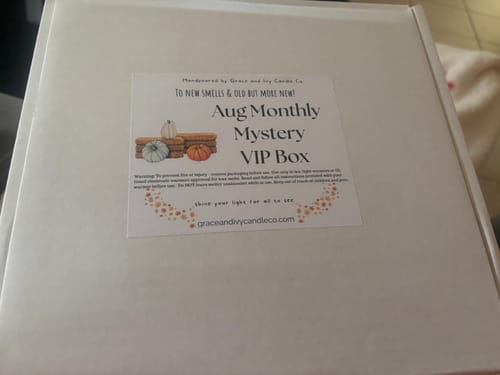 Customer photo review of VIP Signature Mystery Box (August 2024)