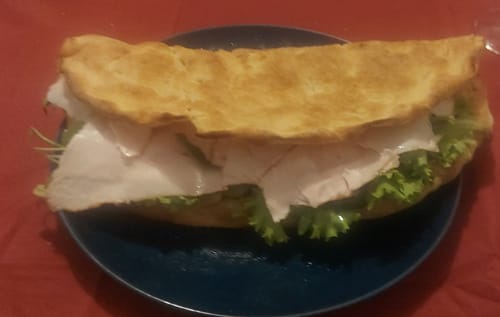 Customer photo review of Pizza sorriso "Low Carb Extreme"