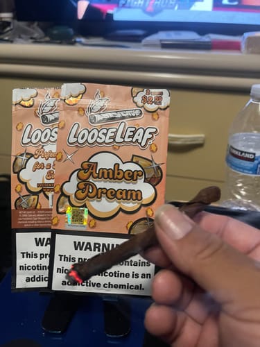 Customer photo review of Amber Dream LooseLeaf 2-Pack Wraps (40 Count)
