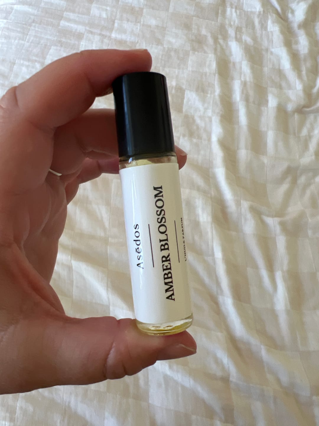 Customer photo review of AMBER BLOSSOM PERFUME OIL