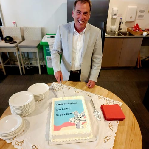 Customer photo review of A3 Rectangle Custom Edible Icing Image