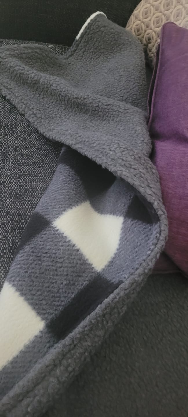 Customer photo review of Sherpa Faux Fur Fabric