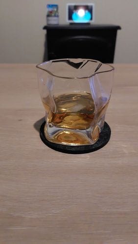 Customer photo review of M&B Whisky Wave Glass Set