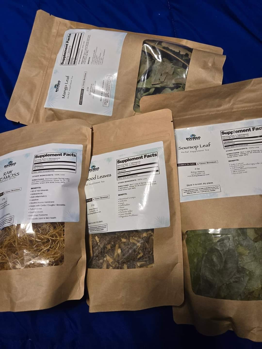 Customer photo review of SOURSOP LEAVES