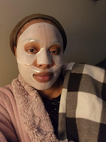 Customer photo review of Dermave™ Deep Collagen Mask