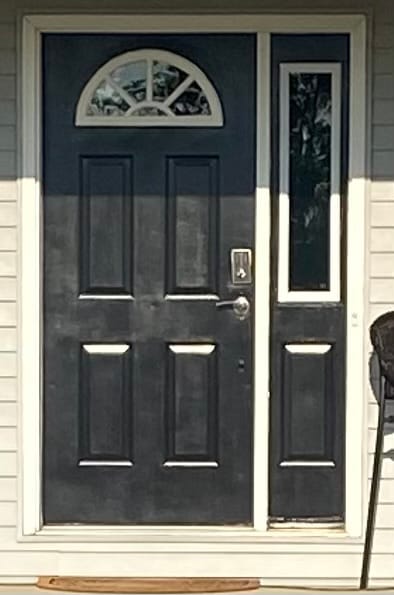 Customer photo review of Clear 1 Lite Glass and Frame Kit (Half Sidelite)