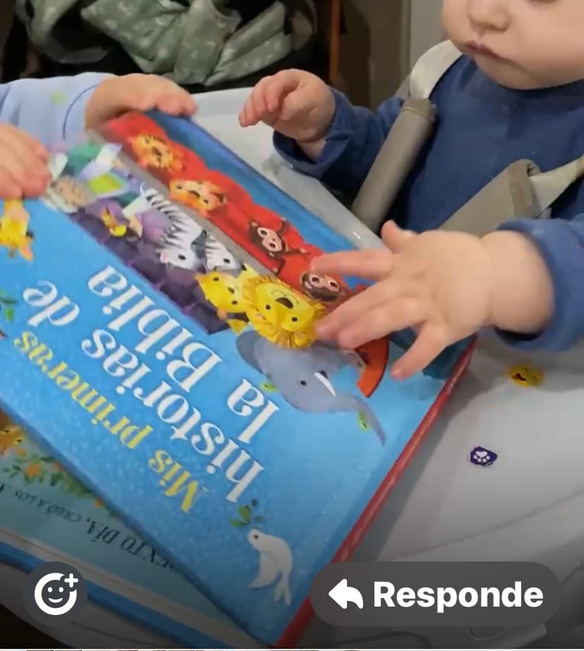 Customer photo review of Luna Azul - Alma - Historias de la biblia