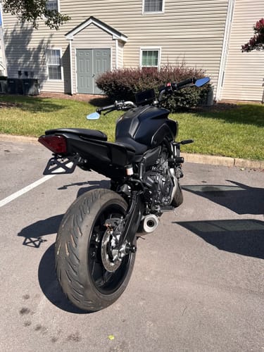 Customer photo review of MT-07 - Tail Tidy Kit - A Complete Plug N Play Solution - 2021-2024