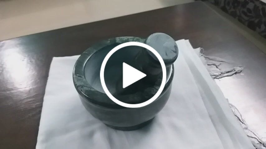 Customer video review of Mortar and Pestle, Green - Handicraft Bazaar