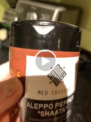 Customer video review of Aleppo Pepper "Shaata" - 80GR