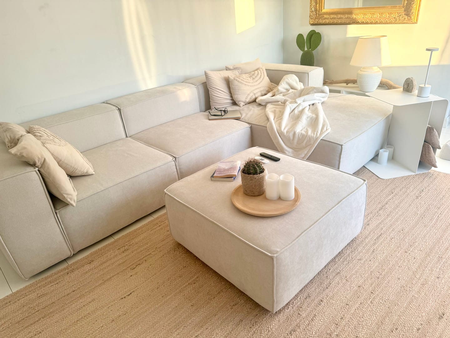 Customer photo review of Modulares L Ecksofa Sewilla