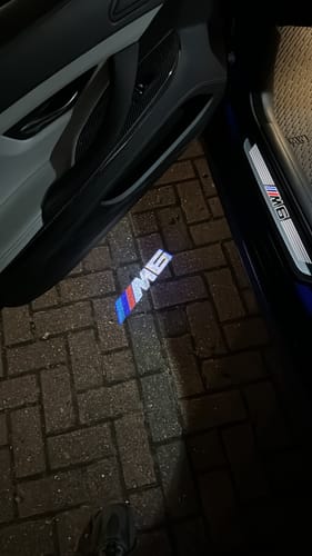 Customer photo review of BMW F SERIES DOOR LIGHTS