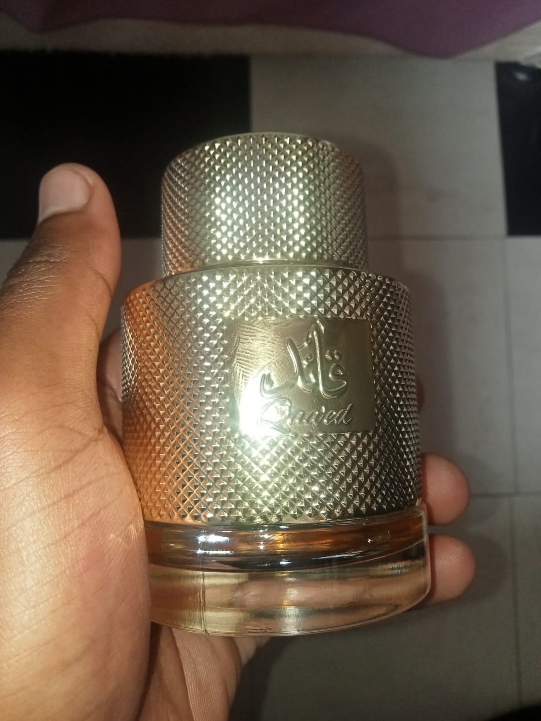 Customer photo review of Qaa'ed Lattafa Perfumes 100ml