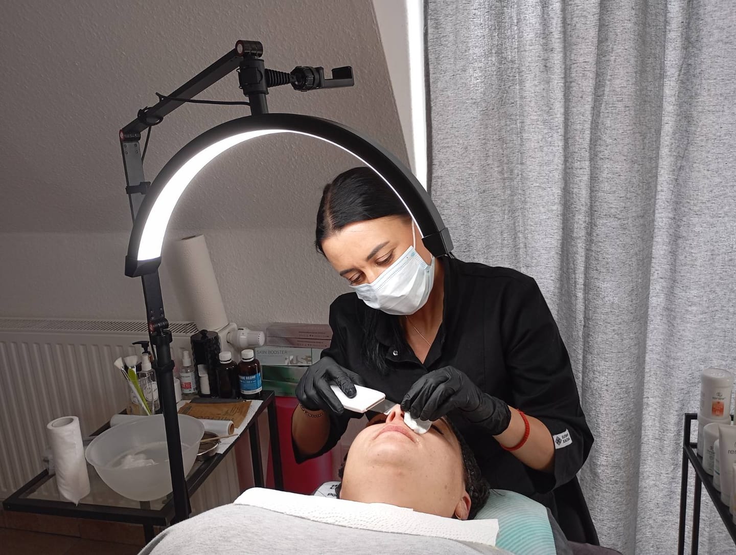 Customer photo review of Massageliege Klappbar Nadia