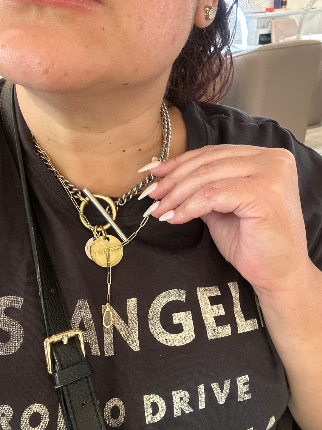 Customer photo review of CAPTURE Necklace