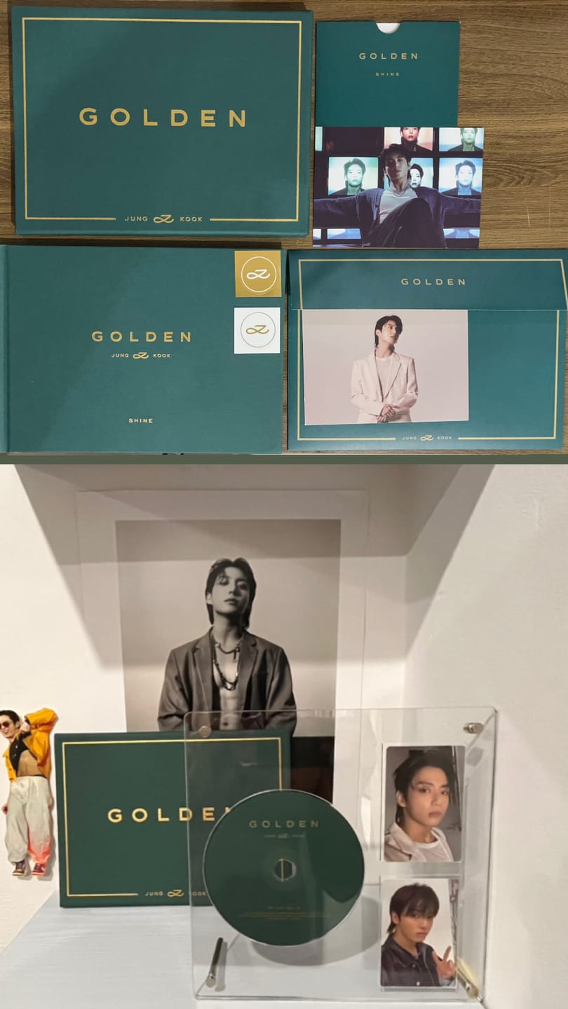 Customer photo review of BTS JUNGKOOK - GOLDEN 1ST SOLO ALBUM