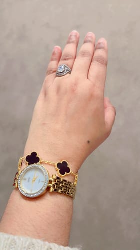 Customer photo review of The Clover Bracelet