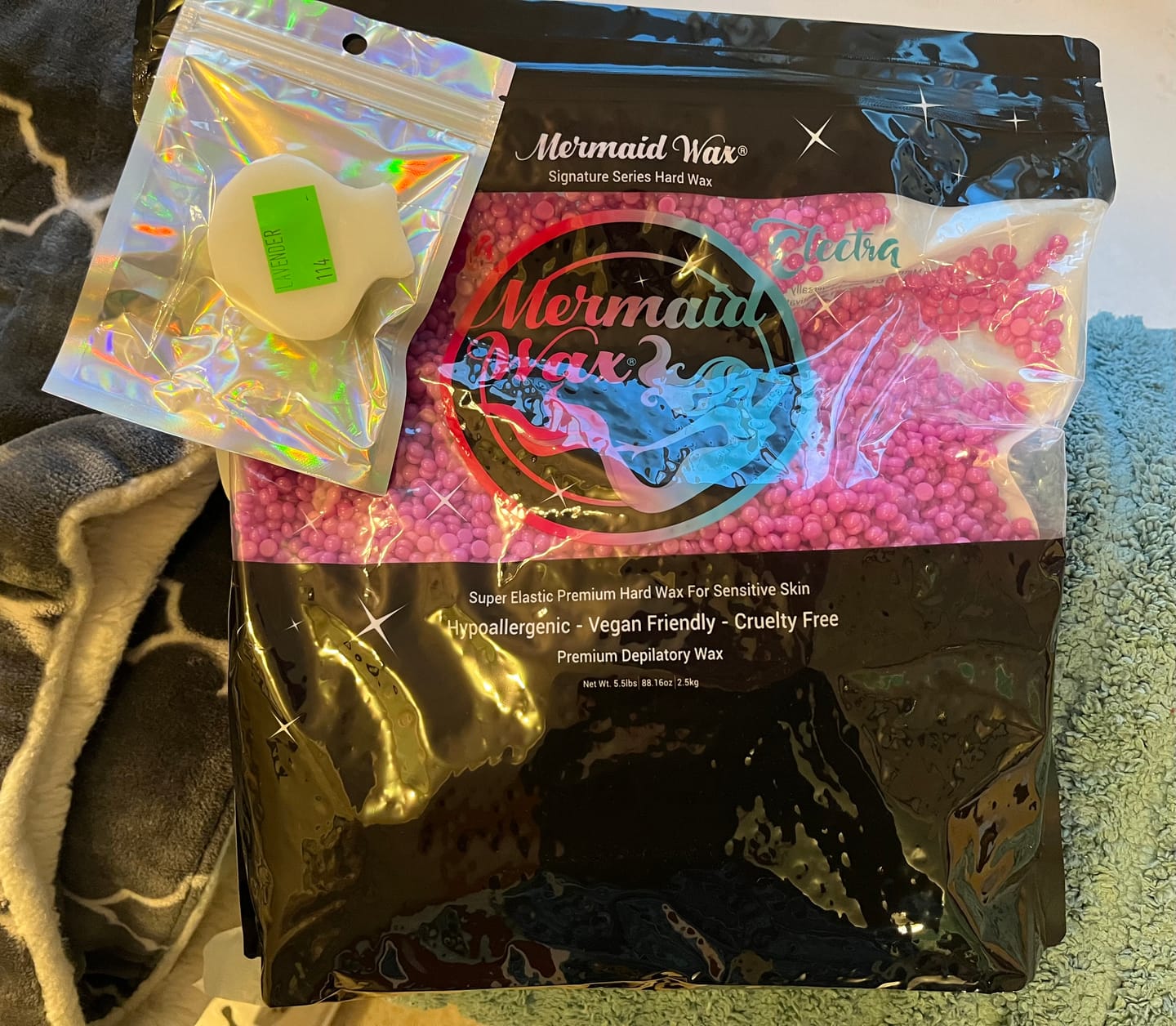 Customer photo review of At-Home Signature Series Hair Removal Wax