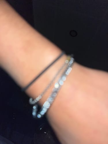 Customer photo review of Miami Bracelet - Silver