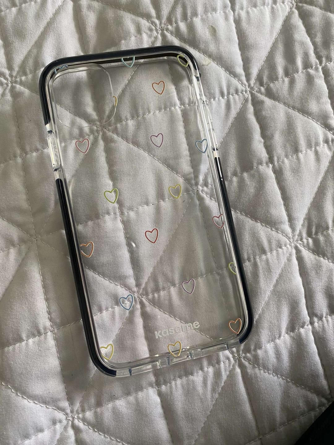 Customer photo review of Love Wins Clear Case