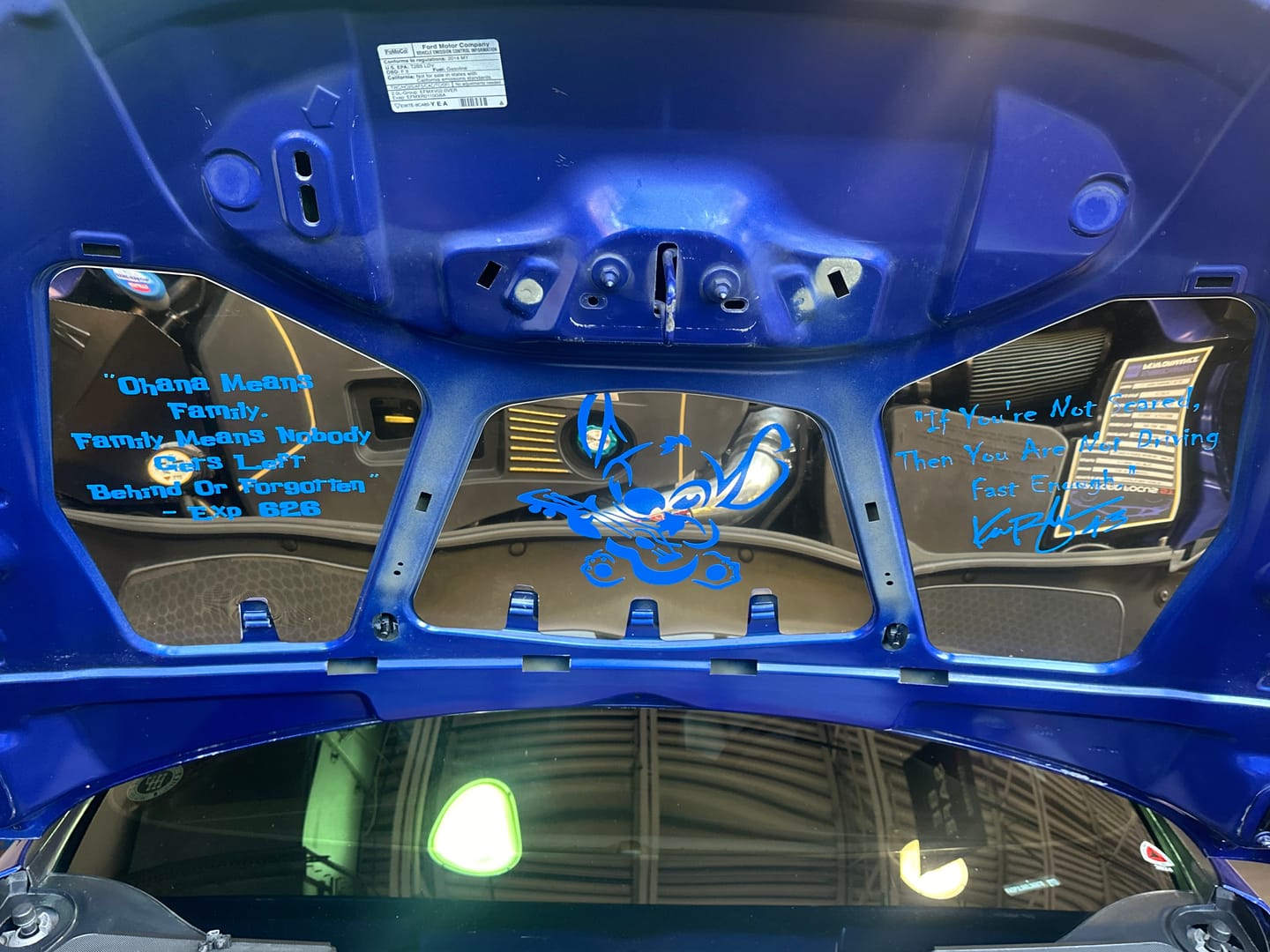 Customer photo review of Proform Under Bonnet Panels / Plates - Mk3/3.5 Focus