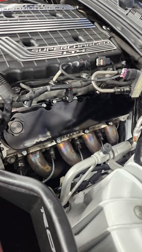 Customer photo review of Motion Billet Gen V LT Valve Covers (Black Anodized Finish) 11-120BLK