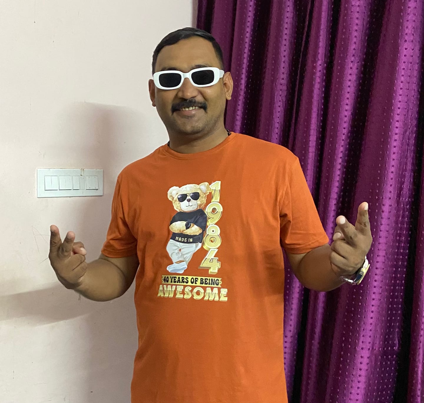 Customer photo review of 40 YEARS OF BEING AWESOME