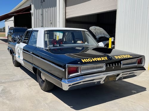 Customer photo review of 1965 STATE EXEMPT CALIFORNIA LICENSE PLATE 6"x12" (156.5mm x 305mm)