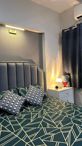 Customer photo review of Italian Teal-Bed Sheet Set