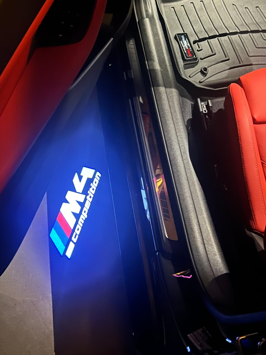 Customer photo review of BMW G SERIES DOOR LIGHTS