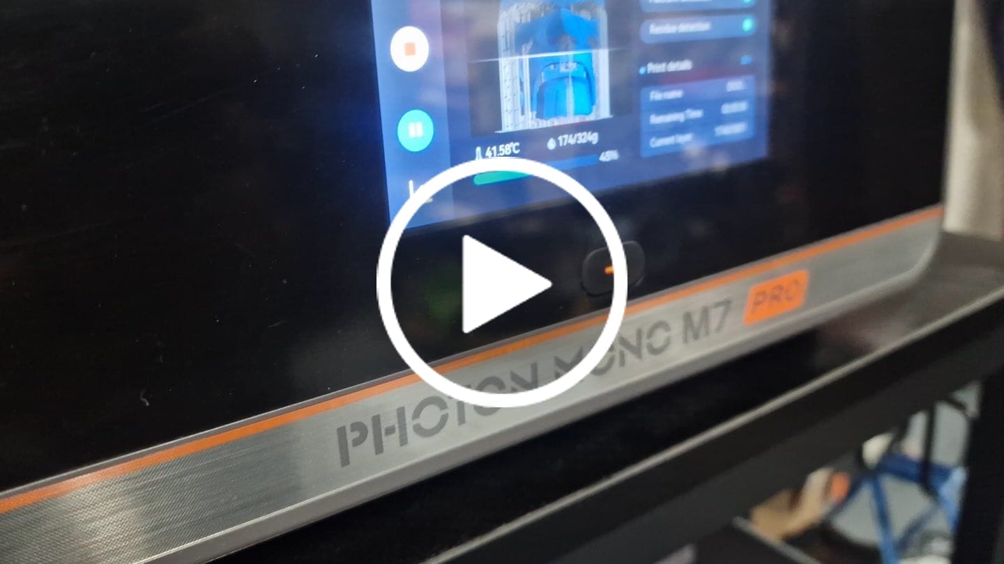 Customer video review of Anycubic Photon Mono M7 Pro