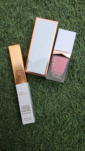Customer photo review of O.TWO.O LIQUID BLUSH