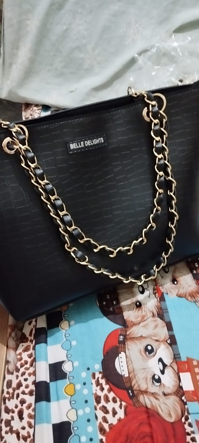 Customer photo review of Black New Wave Tote Bag ( Pre-order )