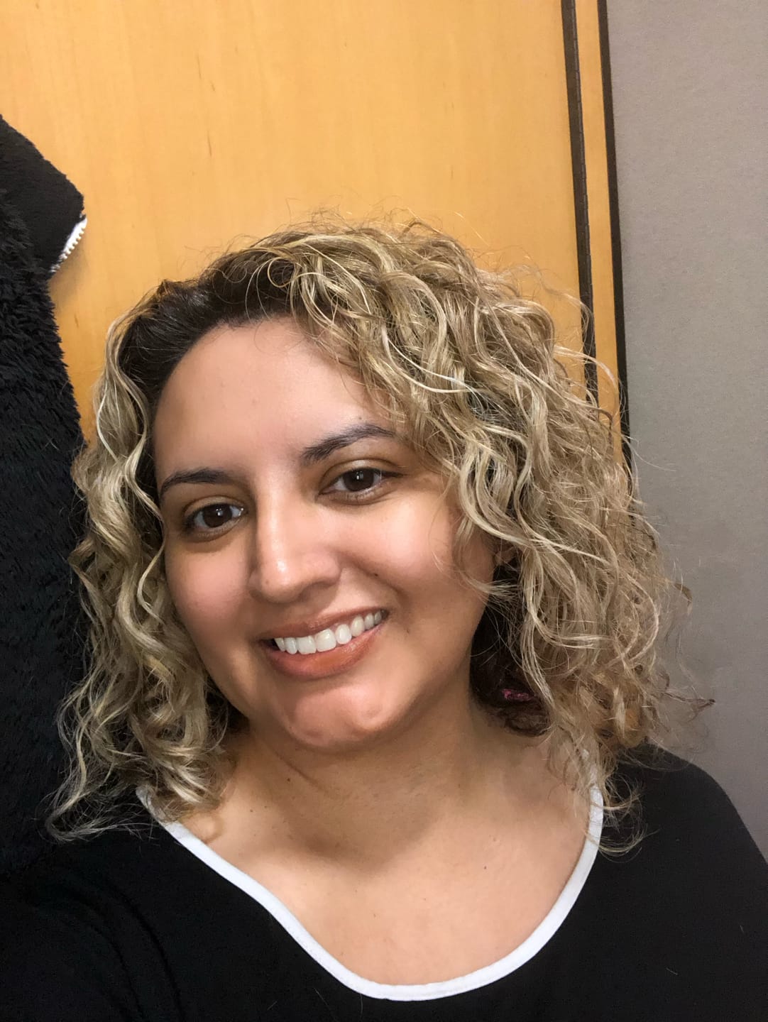 Customer photo review of INDULGE Moisturizing Deep Conditioning Treatment
