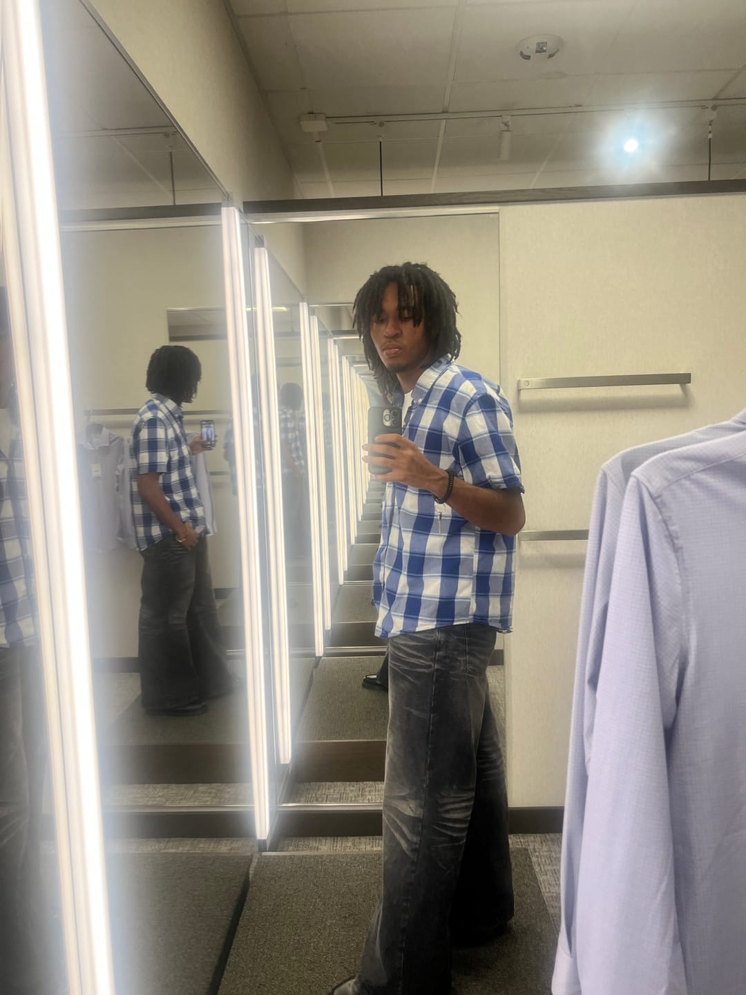 Customer photo review of Aelfric Eden Baggy  Folds Jeans