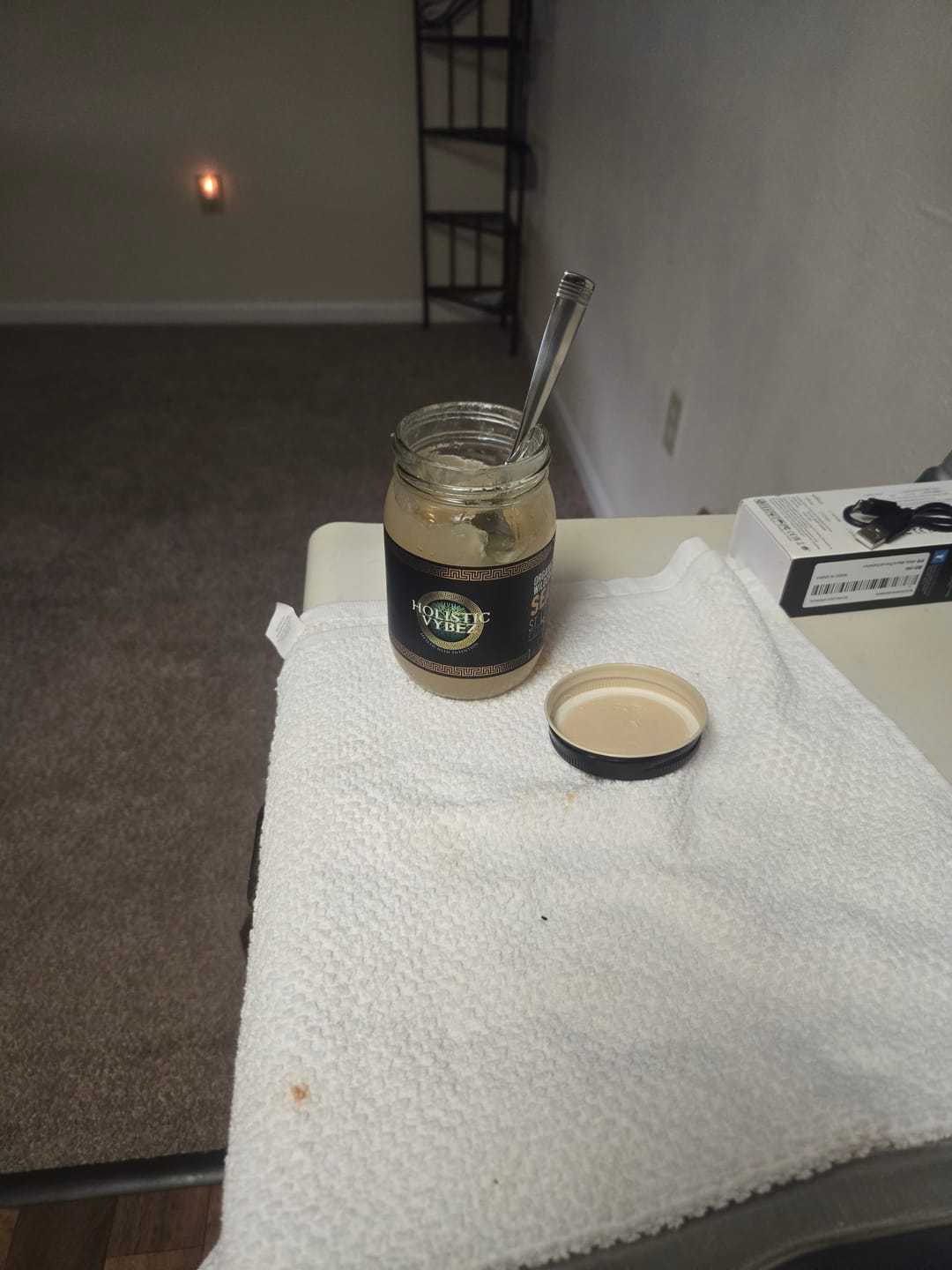 Customer photo review of St Lucia Gold Sea Moss Gel