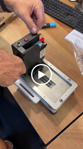 Customer video review of PrintPeak Handheld Inkjet Printer for Multi-Surface Printing (2 size options)