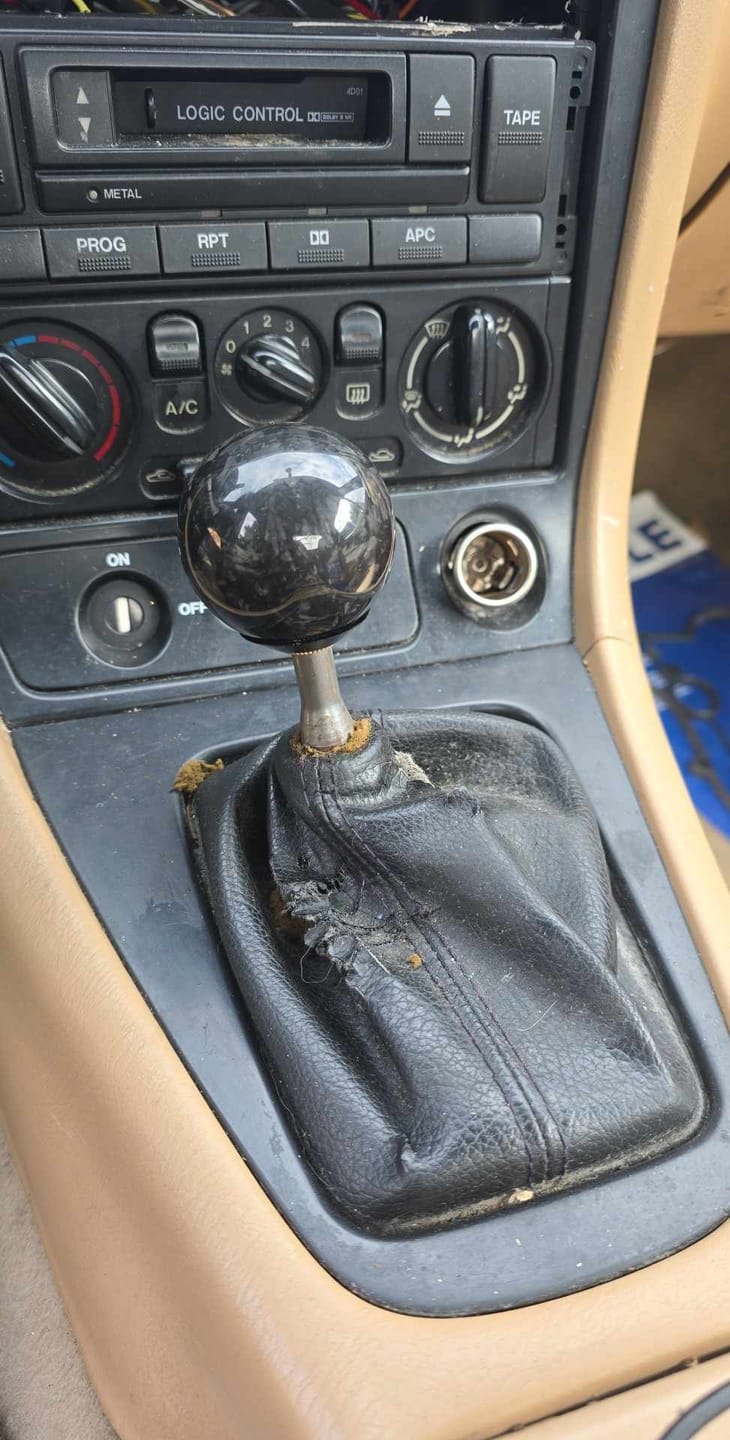 Customer photo review of Forged Carbon Fiber Shift Knob