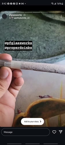 Customer photo review of Proper Tips - Shooting Star Sparkle