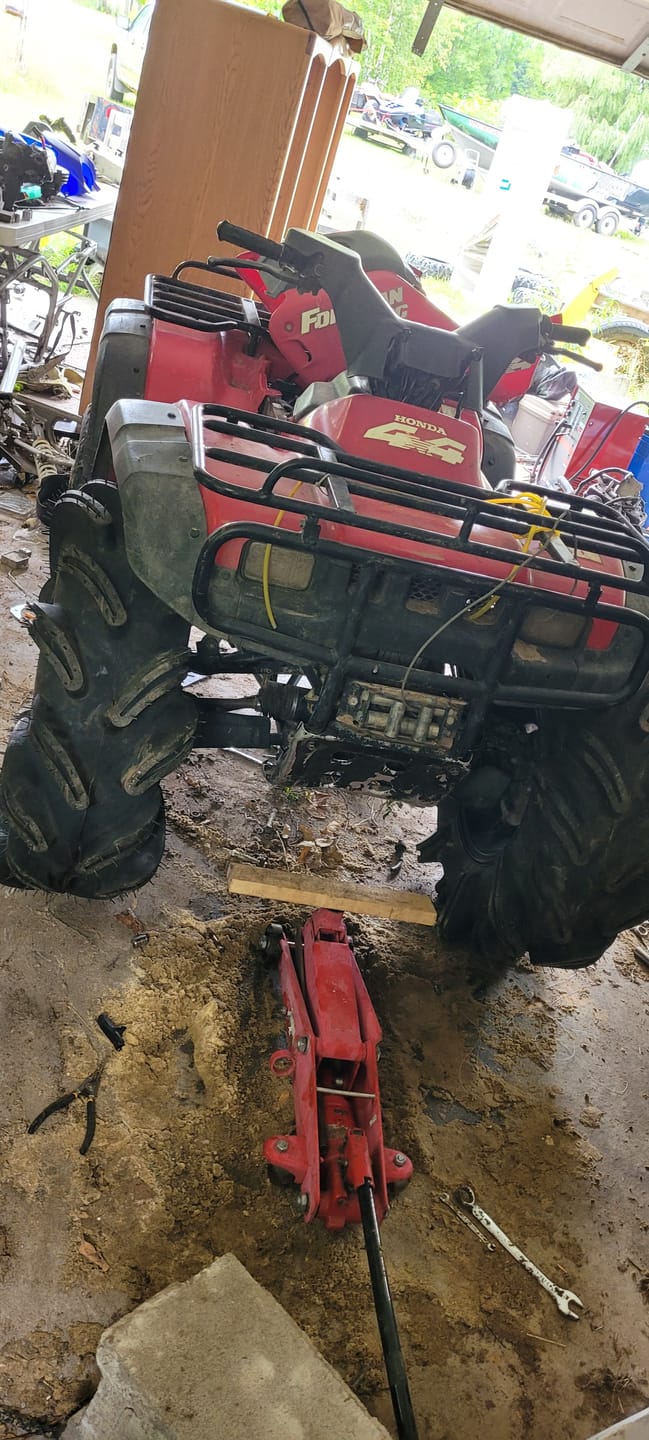 Customer photo review of 2 Inch | Honda TRX 400 Foreman Lift Kit (1995-03)