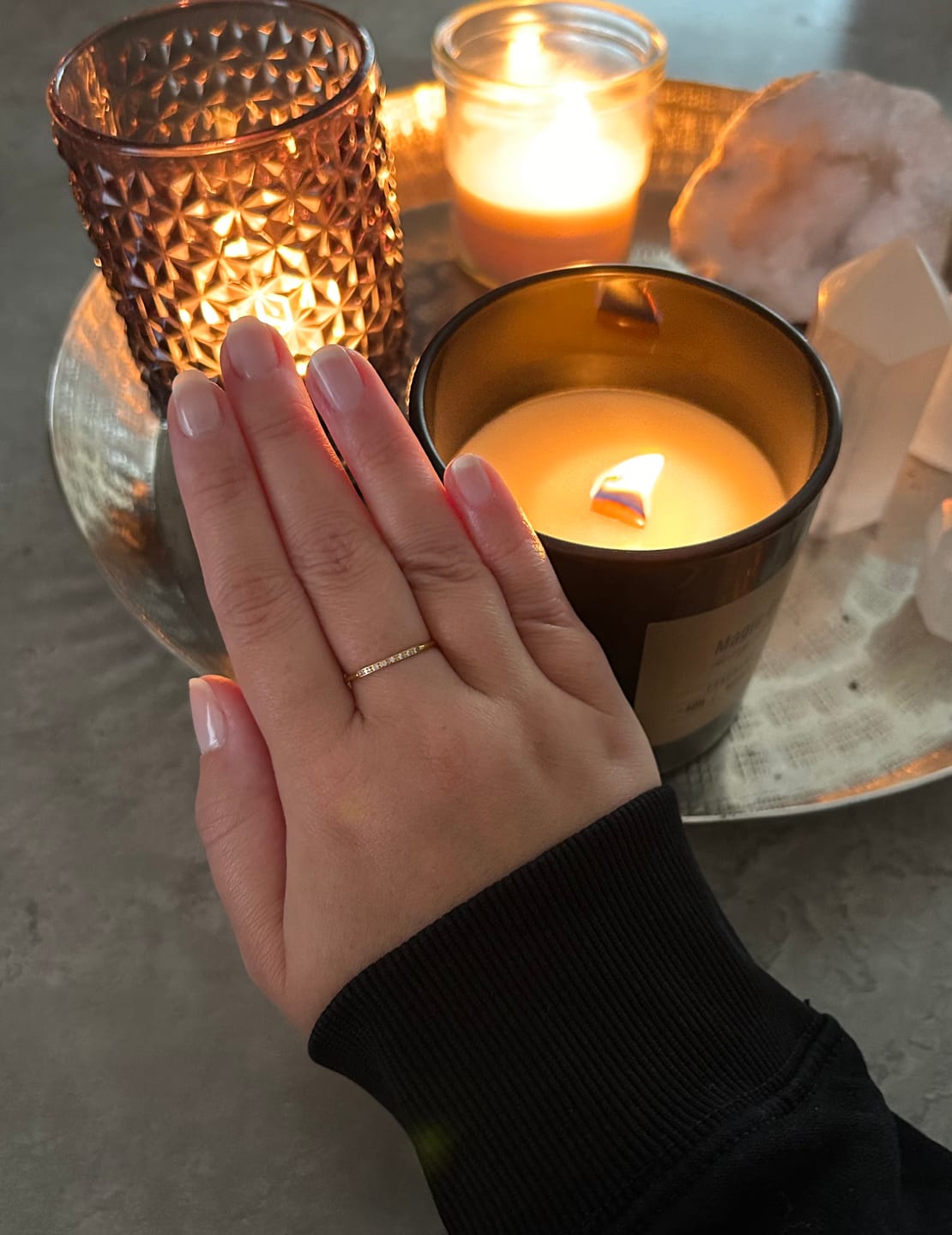 Customer photo review of Rina Ring | 18K vergoldet