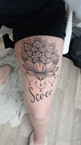 Customer photo review of TattooNumbx Numbing Cream