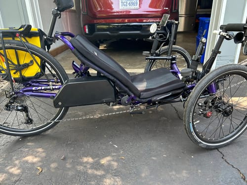 Customer photo review of Catrike Configured Battery Mount