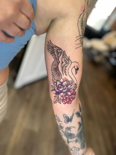 Customer photo review of TattooNumbx Numbing Cream
