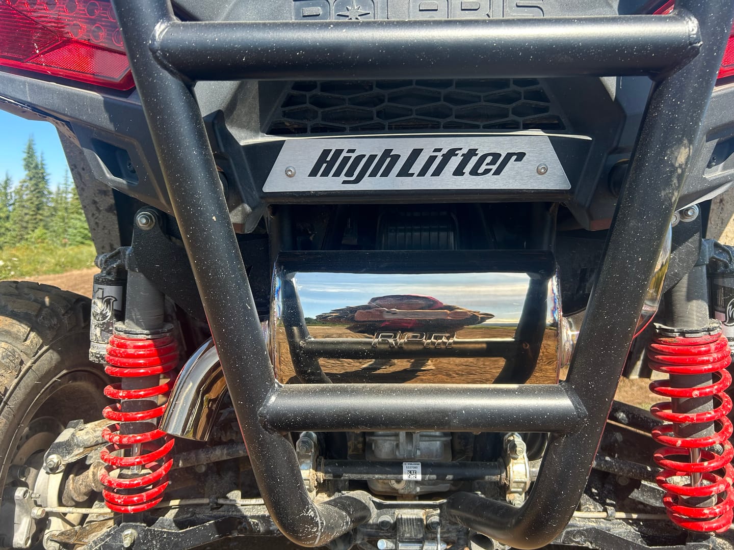 Customer photo review of 2016-2022 Polaris RZR XPT Turbo Sport Muffler, Slip-On Sport Muffler