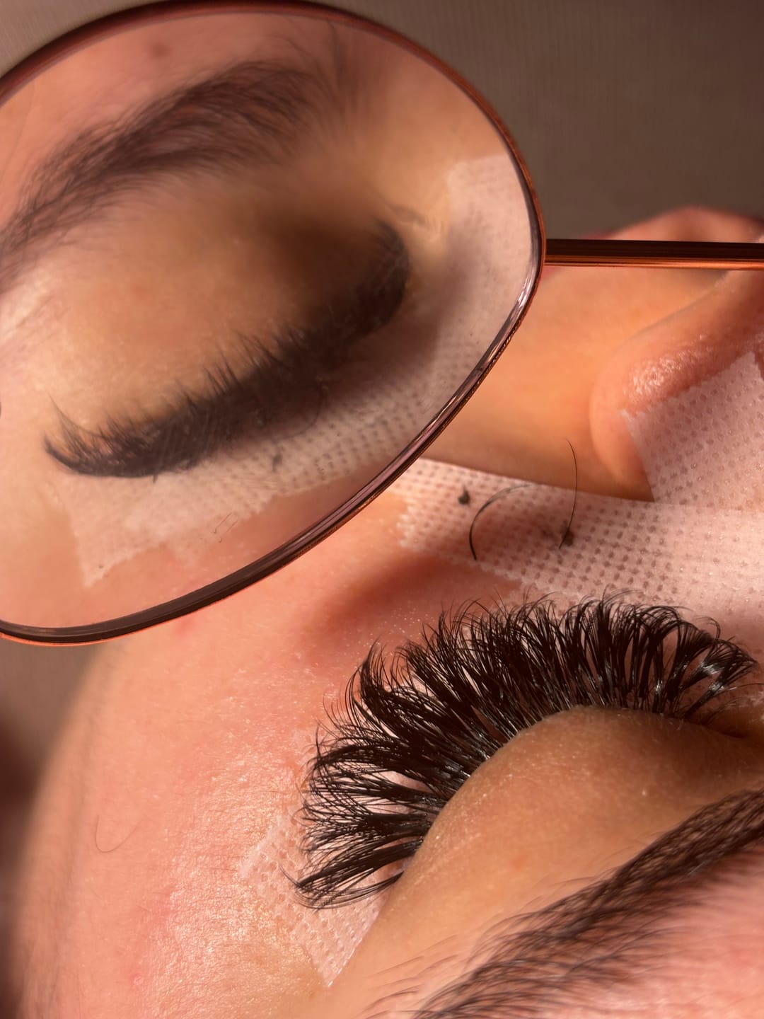 Customer photo review of Glitter Mascara Brushes With Tube