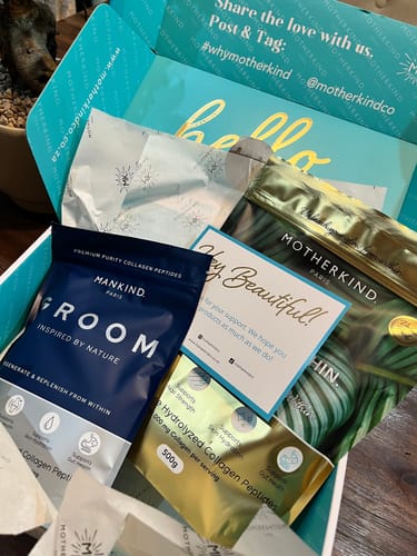 Customer photo review of Glow From Within Collagen - Bigger 500g Pack